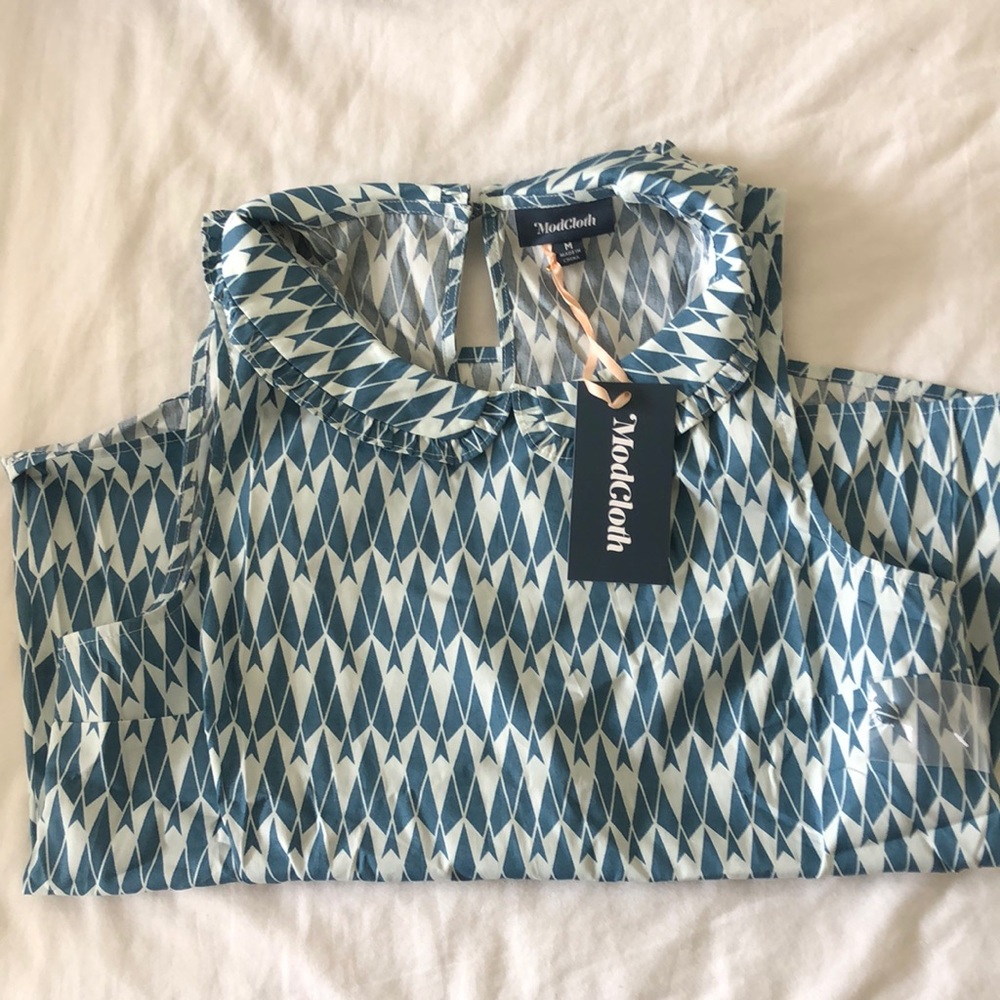 ModCloth Sleeveless Blouse